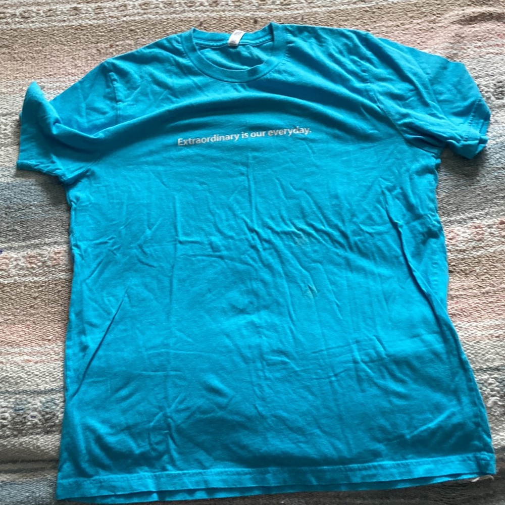 Apple graphic tee shirt
